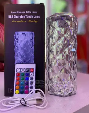 Crystal LED Touch Table Lamp