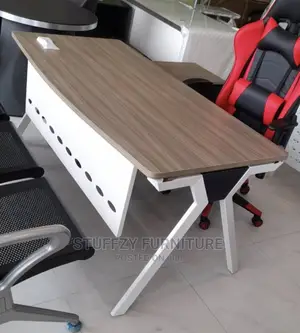 Italian Unique Metal Leg Wooden Table