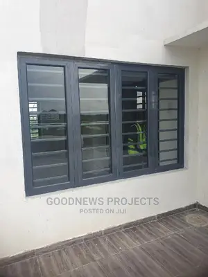 Clear Aluminium Casement Window
