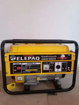Brand New Elepaq(Spg3000)2.5kva Generator/100% Copper/Yellow