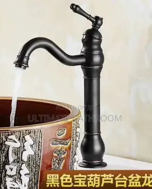 High Class Black Basin Mixer Tap