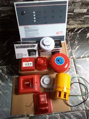 Fire Panel... Smoke Detector... Call Point... Sounder Bell.