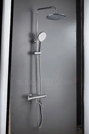 001 Brass Chrome Standing Shower Mixer