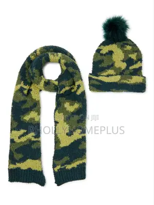 Time and Tru Women’S Ribbed Beanie and Scarf Set, 2-Piece