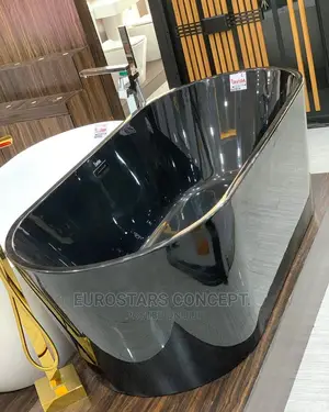 Black Acrylic England Bath Tub