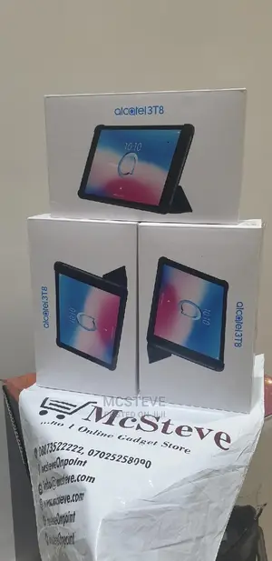 New Alcatel 3T 8 32 GB Black