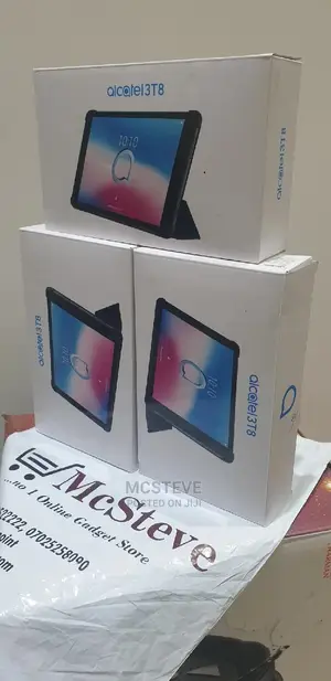 New Alcatel 3T 8 32 GB Black