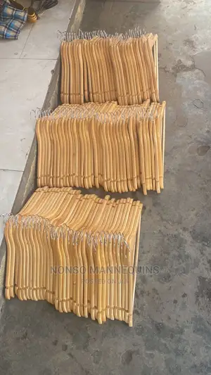Imported Wooden Clothes Hangers.