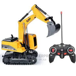 Boys Remote Control Bulldozer Excavator Dump Truck