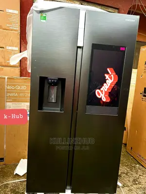 Samsung Side-by-Side Refrigerator With 21.5" Touch-Screen