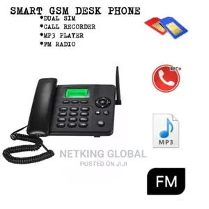 DDK 995+ GSM Fixed Wireless Phone With Dual Sim - FM Radio