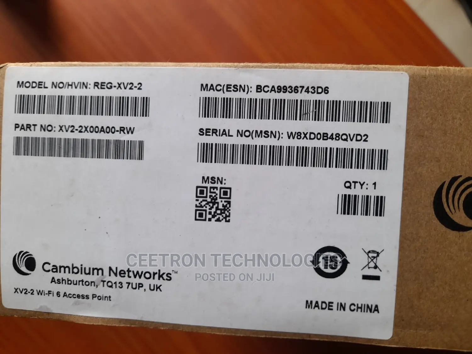 Cambium:Xv2-2x00a00-Rw