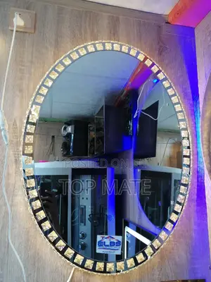 3 Lights LED Crystal Mirror