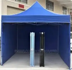 10x10ft Foldable Canopy With 3 Side Covers