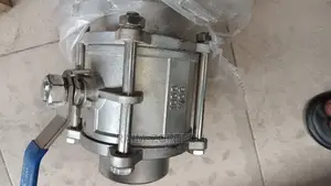 80mm Welded Stainless Steel 4bolts Ball Valve