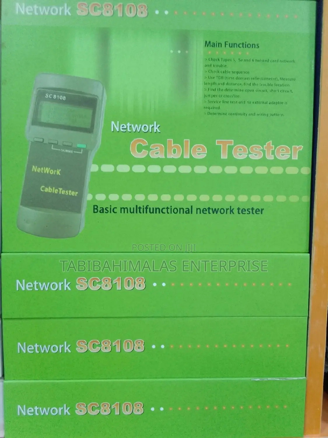 Sc8108 Network Cable Tester
