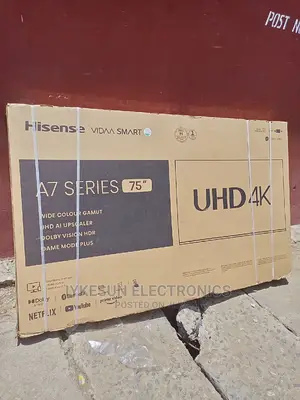 Original Hisense A7 Series 75" LED TV 4KUHD Smart Netflix