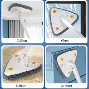 Long Twist Rotating Mop Triangular Twist Mop