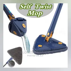 Long Twist Rotating Mop Triangular Twist Mop