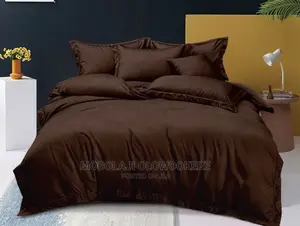 Quality Plain Coloured Duvet,Bedsheet and 4 Pillowcases