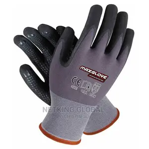 Hand Protecting Work Gloves Black