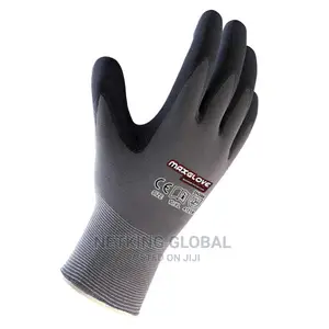 Hand Protecting Work Gloves Black