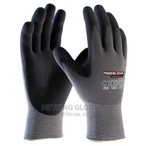 Hand Protecting Work Gloves Black