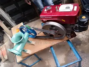 Pelletizer With Diesel Engine