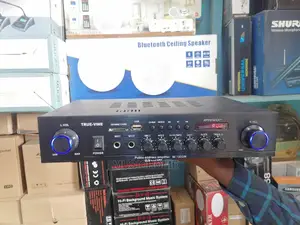 Portable Two Zone Bluetooth Amplifier With Remote Control