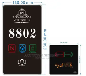 Room Number Plate