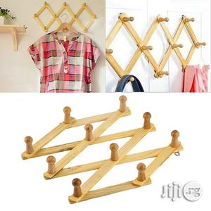 Collapsible Wooden Bag Hanger