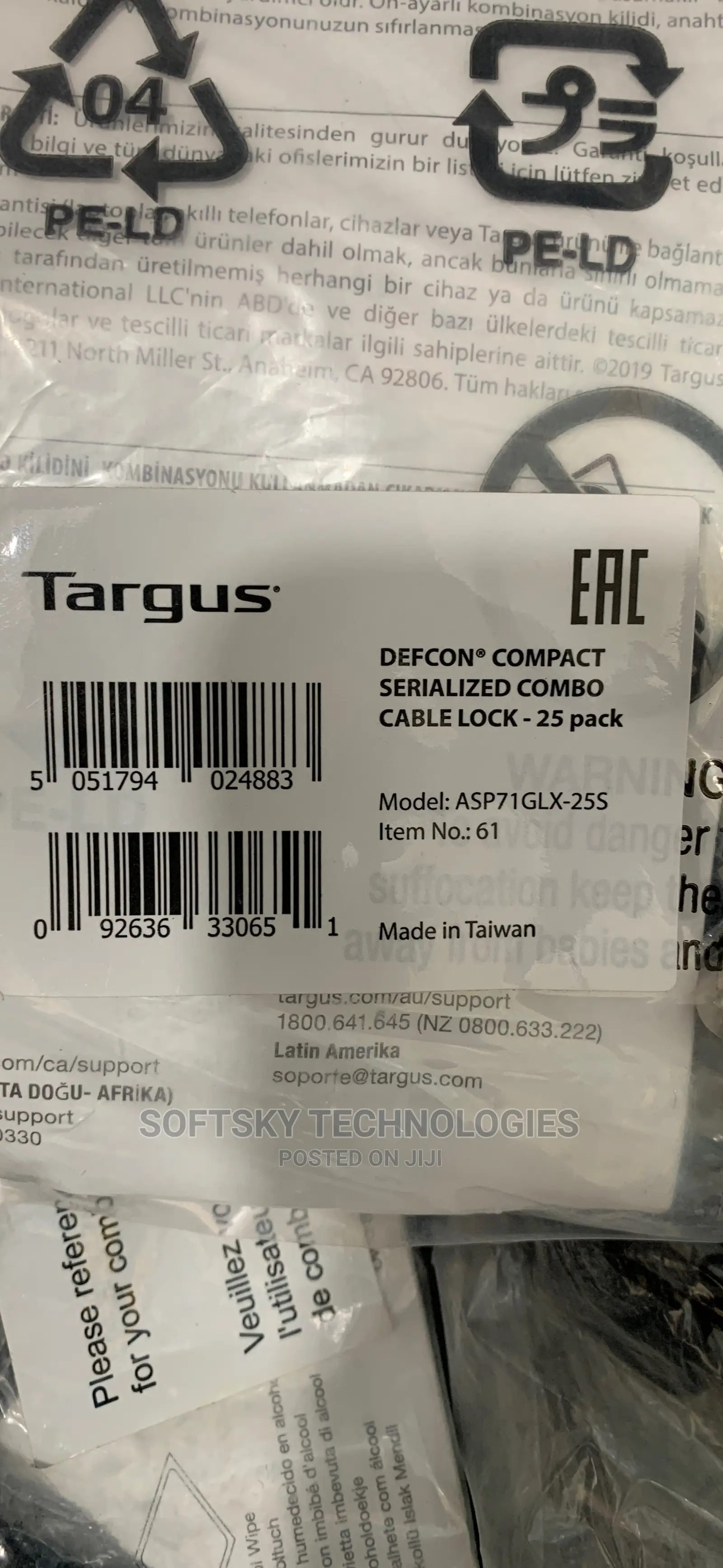 Targus Defcon Laptop Lock