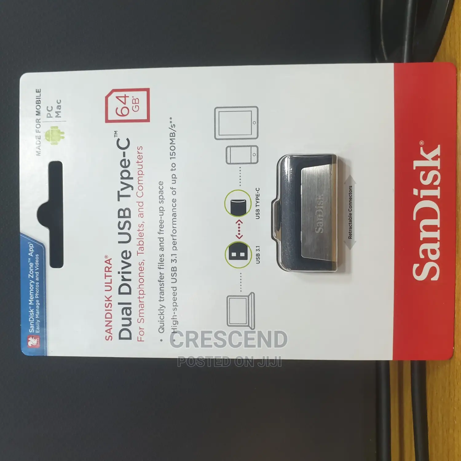 64gb Type-C Otg Flash Drive Usb(Dual)