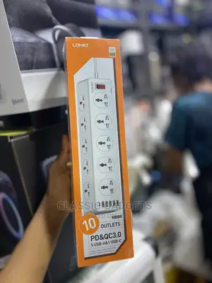 Ldnio 10 Sockets + Type-C Pd + 3.0usb (30w) Ports Extension
