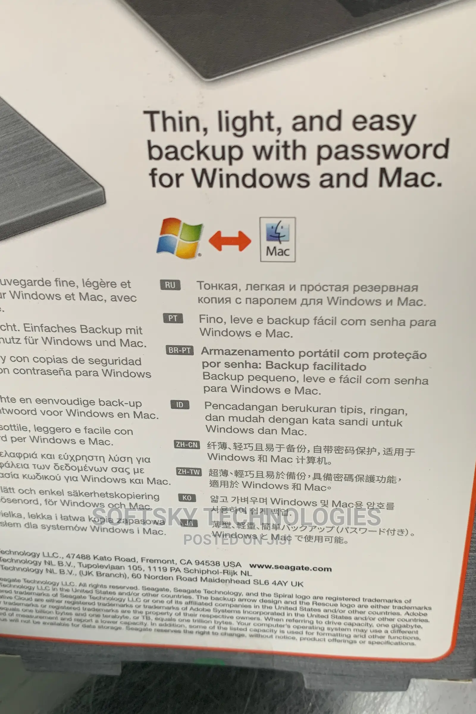 Seagate 2tb One Touch