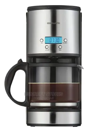Cookworks Filter Coffee Machine With Timer 12 Cups Capacity