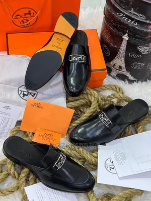 Original HERMES Half Shoes Available in Store