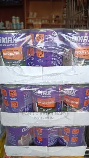 Optimax Cat Wet Can Food By 24tins