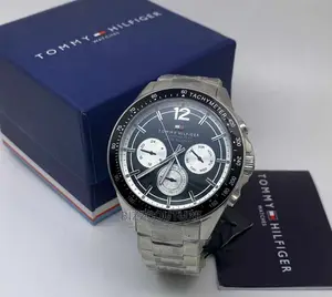 Original TOMMY HILFIGER Silver Steel Available in Store