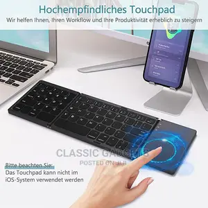 BO33 Wireless Bluetooth Ultra Slim Foldable Keyboard
