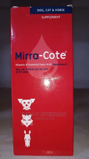 Mirra Cote Multivitamins Supplement for Dog Cat and Horse