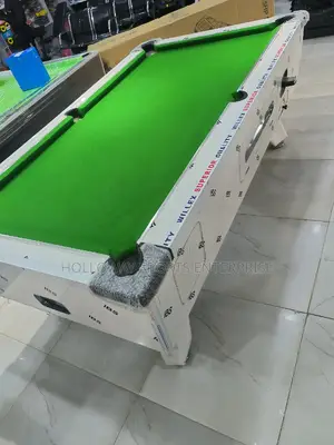 Sharp 7ft Solid Marble And Coin Snooker With Glossy Body