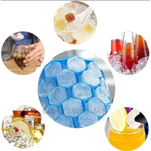 Silicone Ice Cube Tray With Cover