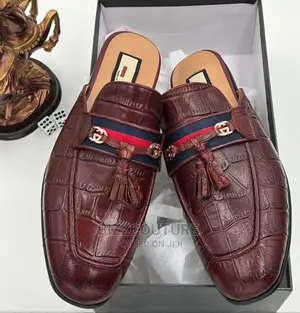 Original GUCCI Half Shoes Available in Store