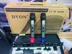Original SM 9090 DVON Wireless Microphone Double Handle