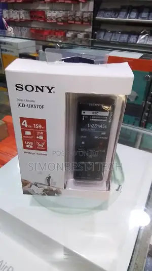 Sony Voice Recorder Icd -Ux570f