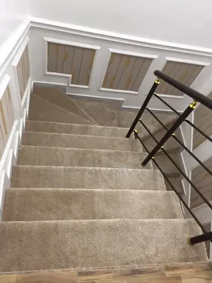 Wall to Wall Rugs Install on Stair Case