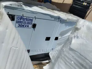 (30kva) Brand New Perkins Diesel Soundproof Generator 100%