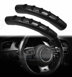 Carbon Fiber Black Steering Wheel Grip