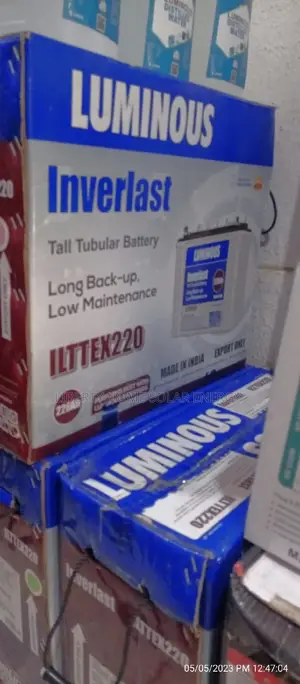 Luminous Tubular Battery
